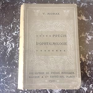 Précis d' OPHTALMOLOGIE
