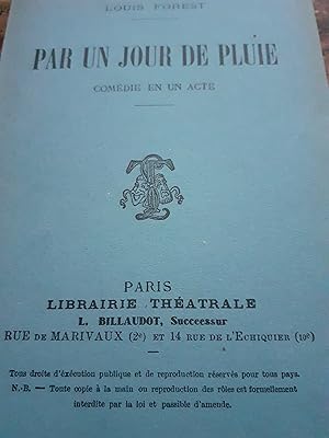par un jour de pluie