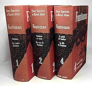 Fantômas - TOME 1 2 et 4: 1/ Fantômas Juve contre Fantômas; 2/ Fantômas se venge Une ruse de Fant...
