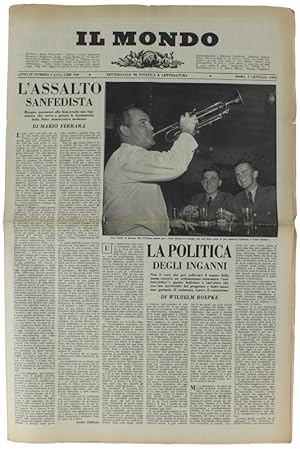 IL MONDO. Annata 1952 completa - Settimanale Politico Economico e Letterario.: