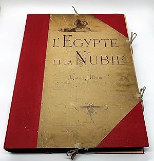 L'Égypte et la Nubie. Grand album monumental, historique, architectural.