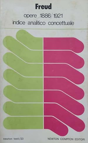 Opere 1886/1921 indice analitico concettuale