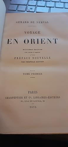 voyage en orient