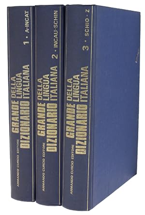 GRANDE DIZIONARIO DELLA LINGUA ITALIANA.: