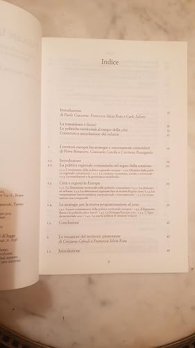Praticare la territorialità. Riflessioni sulle politiche per la "green economy", l'agroindustria ...