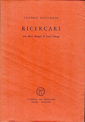 Prima edizione autografata! Ricercari