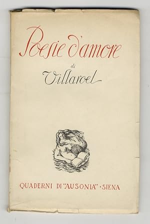 Poesie d'amore. Premessa di Luigi Fiorentino.