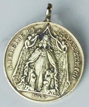 MEDAGLIA S. ANTONIO DI PADOVA / B.VERGINE DI MONTE BERICO (datata 1900):