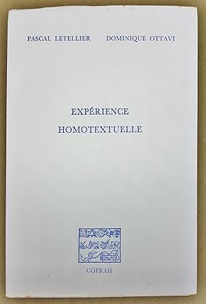 Expérience Homotextuelle