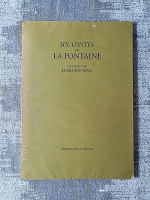 Six contes de La Fontaine illustrés par Lucio Fontana