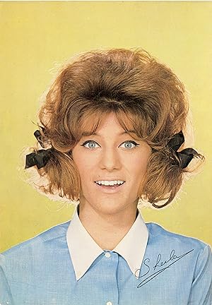 "SHEILA" Carte-photo discographique originale CALTEX années 60 (signature imprimée)