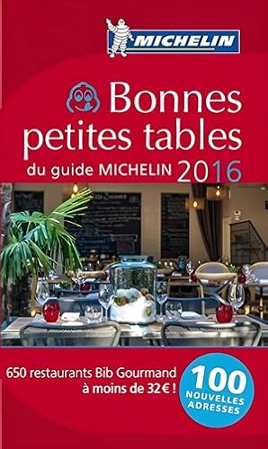 Bonnes petites tables du guide Michelin 2016