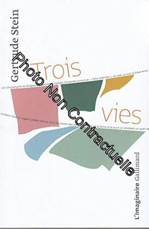 Bild des Verkufers fr Trois vies zum Verkauf von Dmons & Merveilles