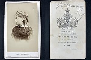 Reutlinger, Paris, Suzanne Reichenberg, comédienne