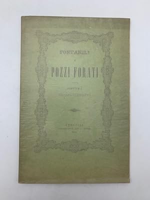 Fontanili e pozzi forati per utilizzare al livello delle sorgenti ordinarie le acque scorrenti ne...