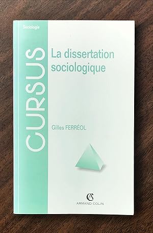 Cursus: La dissertation sociologique