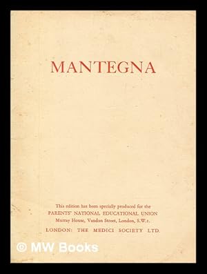 Seller image for Mantegna-Paduan School. By Peter Tomory. [Reproductions, with introductory text.] for sale by MW Books