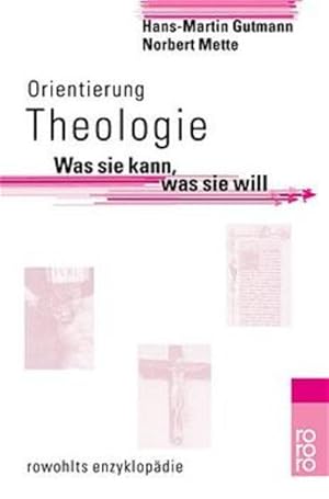 Imagen del vendedor de Orientierung Theologie: Was sie kann, was sie will Was sie kann, was sie will a la venta por Antiquariat Buchhandel Daniel Viertel