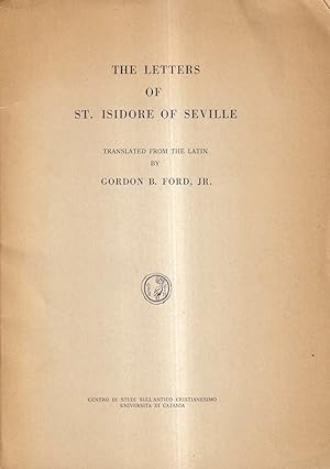 The Letters of St. Isidore of Seville