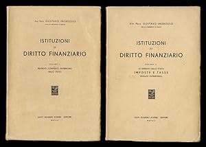 Istituzioni di diritto finanziario Volume I: bilancio, contratti, patrimonio. [- volume II: le en...