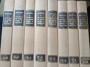 Tresor de livres rares et precieux ou nouveau dictionaire bibliographique. Vol. I - VIII