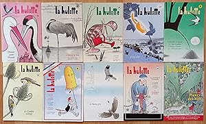 La Hulotte. Le journal le plus lu dans les terriers. Série complète de 10 numéros du n°56 au n°65