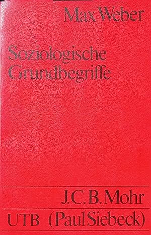Imagen del vendedor de Soziologische Grundbegriffe. (Nr. 541) UTB, a la venta por books4less (Versandantiquariat Petra Gros GmbH & Co. KG)