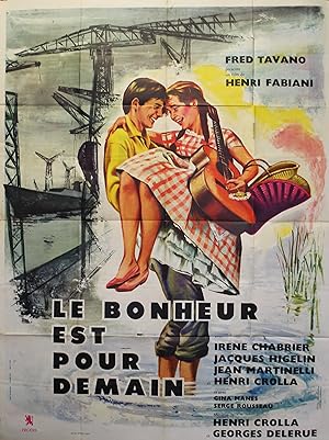"LE BONHEUR EST POUR DEMAIN" Réalisé par Henri FABIANI sur le chantier du Paquebot FRANCE en 1960...