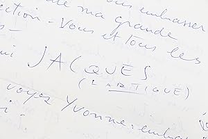"Comme j'en aurais des choses à vous dire, aujourd'hui, éclairées par tant de souvenirs qui sont ...