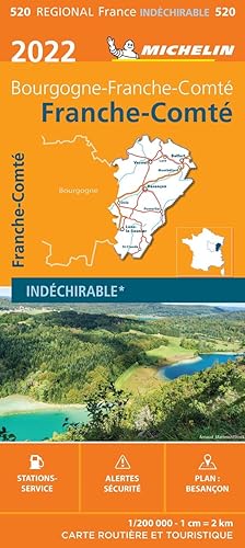 Carte Régionale Franche-Comté 2022