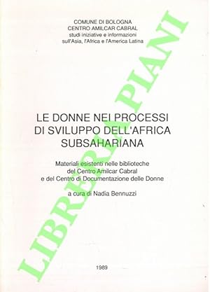 Le donne nei processi di sviluppo nell'Africa subsahariana.