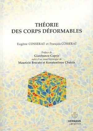 Théorie des corps déformables - Eugène Cosserat