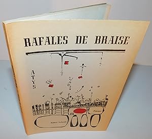 RAFALES DE BRAISE (poèmes) (signé)
