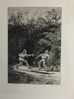 Le Roman à L'Eau-Forte en douze chapitres inédits illustré par Alfred Taiée