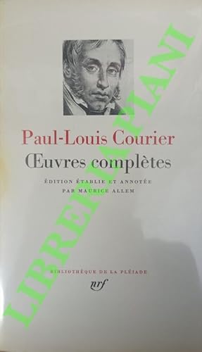Oeuvres complètes.