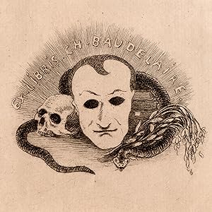 Ex-libris apocryphe de Charles Baudelaire
