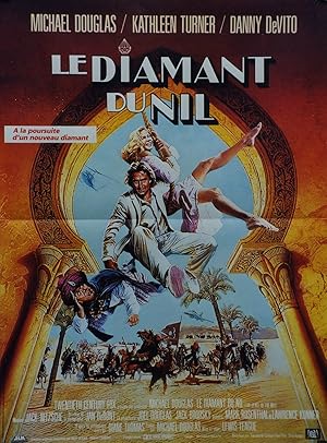 "LE DIAMANT DU NIL (THE JEWEL OF THE NILE)" Réalisé par Lewis TEAGUE en 1986 avec Michael DOUGLAS...