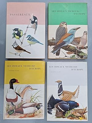 Les oiseaux nicheurs d'Europe, 4 vols.