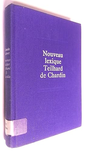 Nouveau lexique Teilhard de Chardin