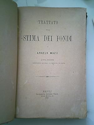 TRATTATO SULLA STIMA DEI FONDI