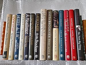 Seller image for Providence, 1982; Look at Me, 1983; Hotel du Lac, 1984; Family & Friends, 1985; A Misalliance, 1986; A Friend from England, 1987; Latecomers, 1988; Lewis Percy, 1989; Brief Lives, 1990; Fraud, 1992; A Family Romance, 1993; A Private View, 1994; Incidents in the Rue Laugier, 1995; Visitors, 1997; The Next Big Thing, 2002: fifteen titles; fourteen first printings for sale by M&B Books