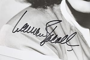 Photographie signée