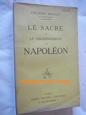 Le Sacre et le couronnement de Napoléon