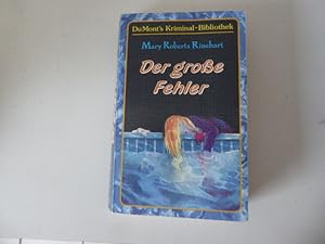 Bild des Verkufers fr Der groe Fehler. DuMont's Kriminal-Bibliothek. TB zum Verkauf von Deichkieker Bcherkiste