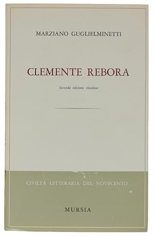 CLEMENTE REBORA [2a edizione, con dedica dell'A.]: