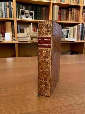 Anecdotes Germaniques, depuis l'an de la fondation de Rome 648, et avant l'ère chrétienne 106, ju...