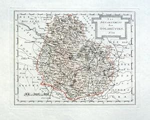Departement de la COTE-D'OR - Das Département der Goldkusten.