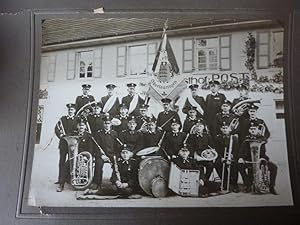 Fotografia Tedesca "MUSIKKAPPELLE OBERTURINGEN 1939" Fotografo R. SCHIFER