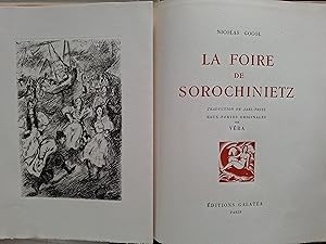 La foire de Sorochinietz, eaux-fortes originales de Véra.