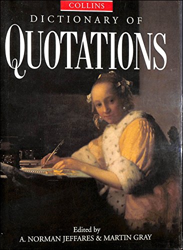 Imagen de archivo de Collins Dictionary of Quotations a la venta por Goldstone Books